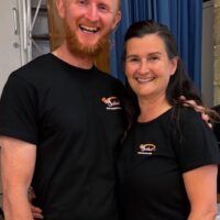 OnSalsa teachers Rosa and Giles in Summertown Oxford