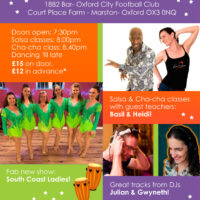 OnSalsa Social - Friday 13th March with Basil & Heidi